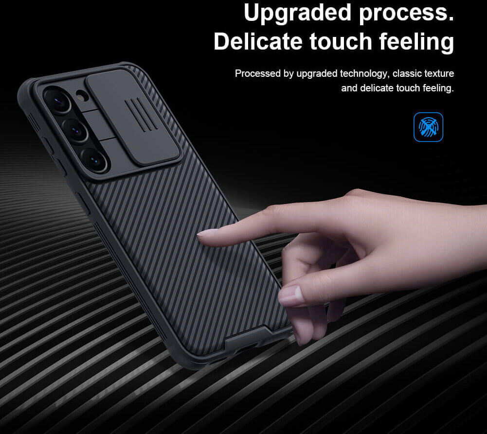 Nillkin CamShield Samsung Galaxy S23 Hoesje met Camera Slider Zwart afbeelding 6
