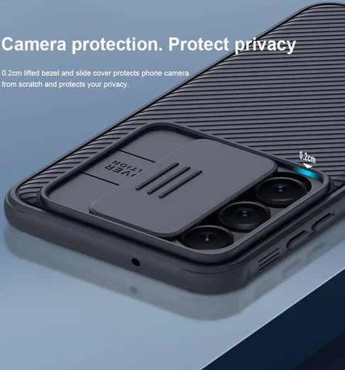 Nillkin CamShield Samsung Galaxy S23 Plus Hoesje Camera Slider Groen afbeelding 4