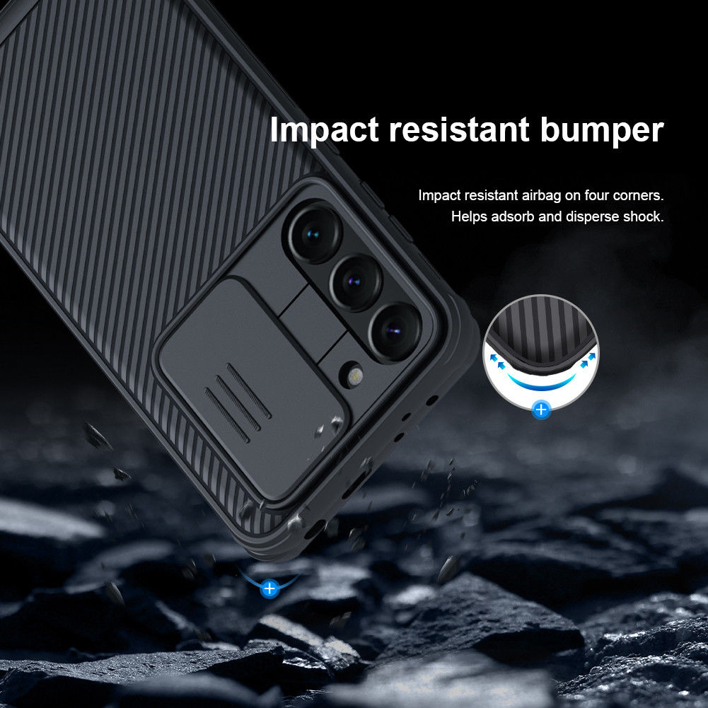 Nillkin CamShield Samsung Galaxy S23 Plus Hoesje Camera Slider Groen afbeelding 5