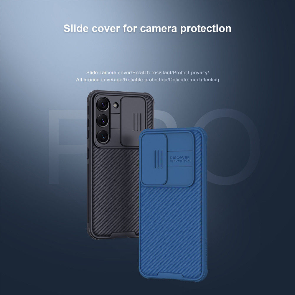 Nillkin CamShield Samsung Galaxy S23 Plus Hoesje Camera Slider Groen afbeelding 9