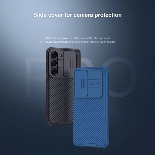 Nillkin CamShield Samsung Galaxy S23 Plus Hoesje Camera Slider Groen afbeelding 9