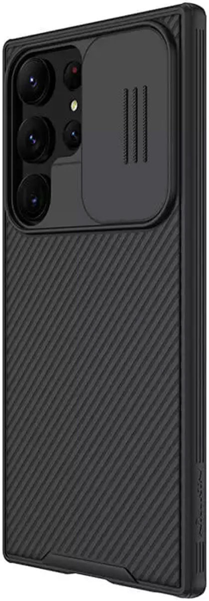 Nillkin CamShield Samsung Galaxy S23 Ultra Hoesje Camera Slider Zwart afbeelding 1