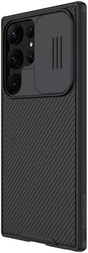 Nillkin CamShield Samsung Galaxy S23 Ultra Hoesje Camera Slider Zwart afbeelding 1