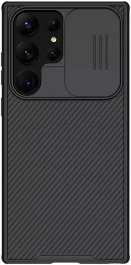 Nillkin CamShield Samsung Galaxy S23 Ultra Hoesje Camera Slider Zwart afbeelding 2