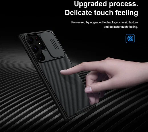 Nillkin CamShield Samsung Galaxy S23 Ultra Hoesje Camera Slider Zwart afbeelding 7