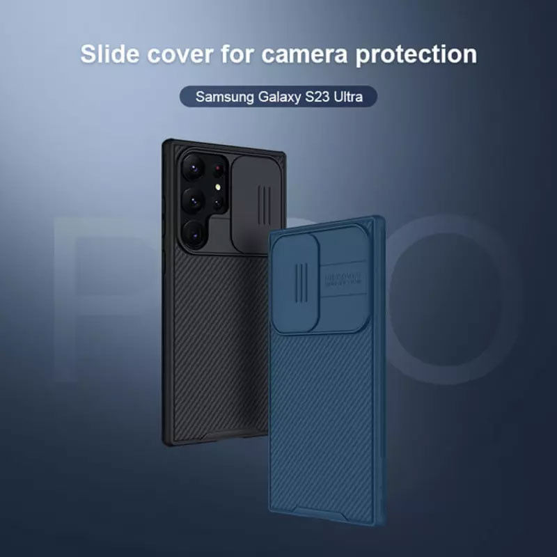 Nillkin CamShield Samsung Galaxy S23 Ultra Hoesje Camera Slider Zwart afbeelding 10