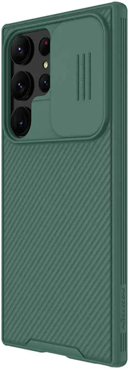Nillkin CamShield Samsung Galaxy S23 Ultra Hoesje Camera Slider Groen afbeelding 12