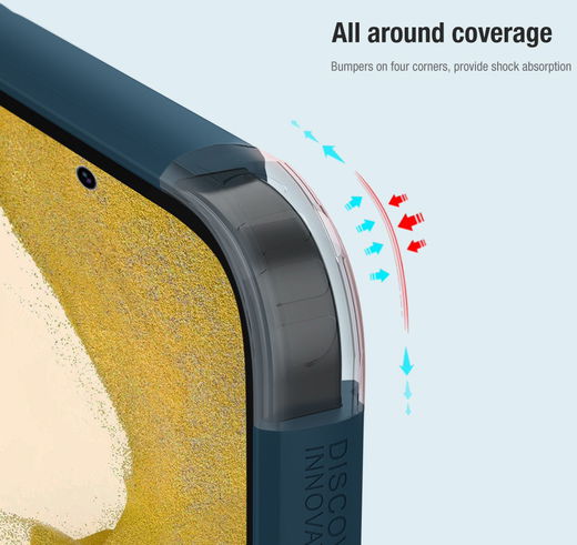 Nillkin Super Frosted Shield Samsung Galaxy S23 Hoesje Zwart afbeelding 3