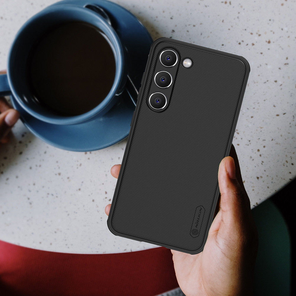 Nillkin Super Frosted Shield Samsung Galaxy S23 Hoesje Zwart afbeelding 9