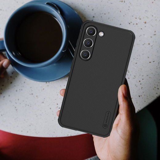 Nillkin Super Frosted Shield Samsung Galaxy S23 Hoesje Zwart afbeelding 9