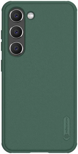 Nillkin Super Frosted Shield Samsung Galaxy S23 Plus Hoesje Groen afbeelding 1