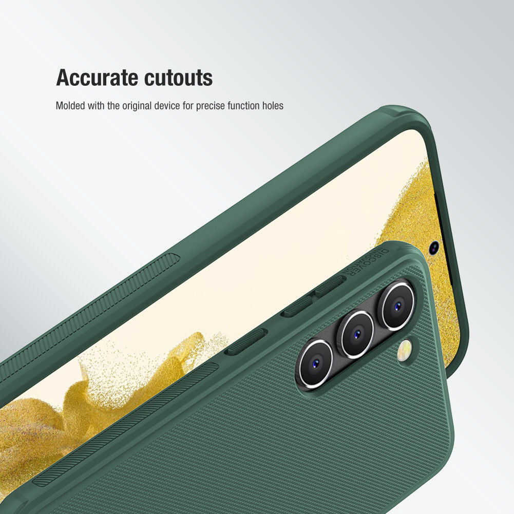 Nillkin Super Frosted Shield Samsung Galaxy S23 Plus Hoesje Groen afbeelding 7