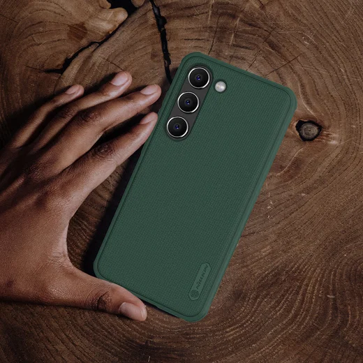 Nillkin Super Frosted Shield Samsung Galaxy S23 Plus Hoesje Groen afbeelding 9
