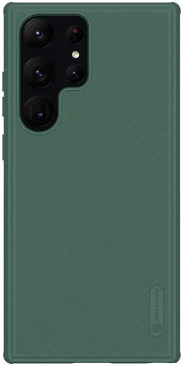 Nillkin Super Frosted Shield Samsung Galaxy S23 Ultra Hoesje Groen afbeelding 1