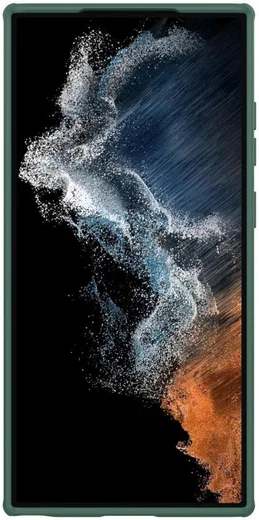 Nillkin Super Frosted Shield Samsung Galaxy S23 Ultra Hoesje Groen afbeelding 10