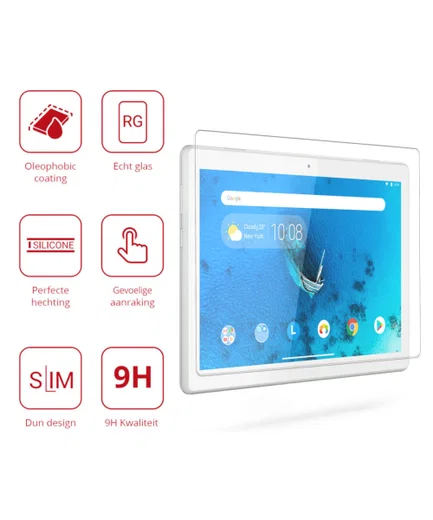 Rosso Lenovo Tab M10 (HD) Gen 1 9H Tempered Glass Screen Protector afbeelding 2