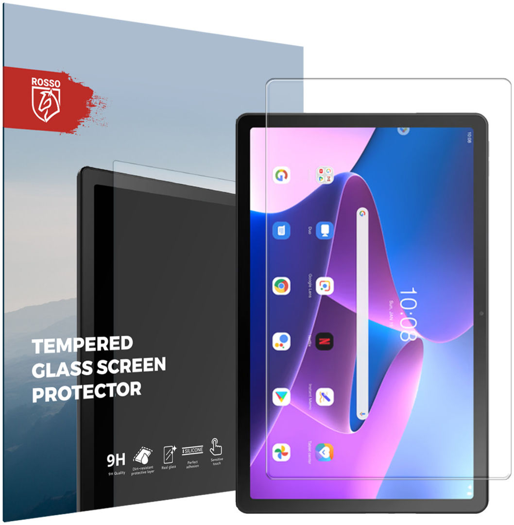 Rosso Lenovo Tab M10 Plus Gen 3 9H Tempered Glass Screen Protector afbeelding 1