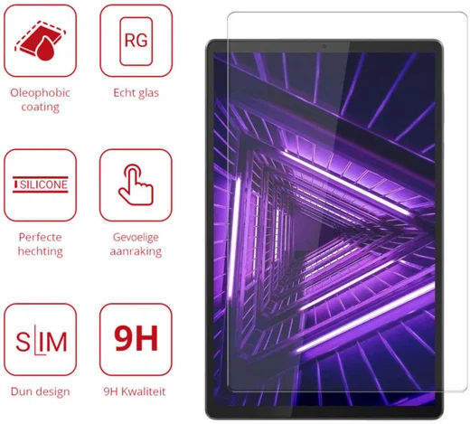 Rosso Lenovo Tab M10 Plus/FHD Plus 9H Tempered Glass Screen Protector afbeelding 2