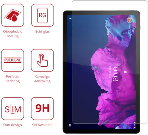 Rosso Lenovo Tab P11 / P11 Plus 9H Tempered Glass Screen Protector afbeelding 2
