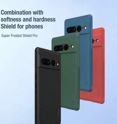 Nillkin Super Frosted Shield Google Pixel 7 Pro Hoesje Zwart afbeelding 6