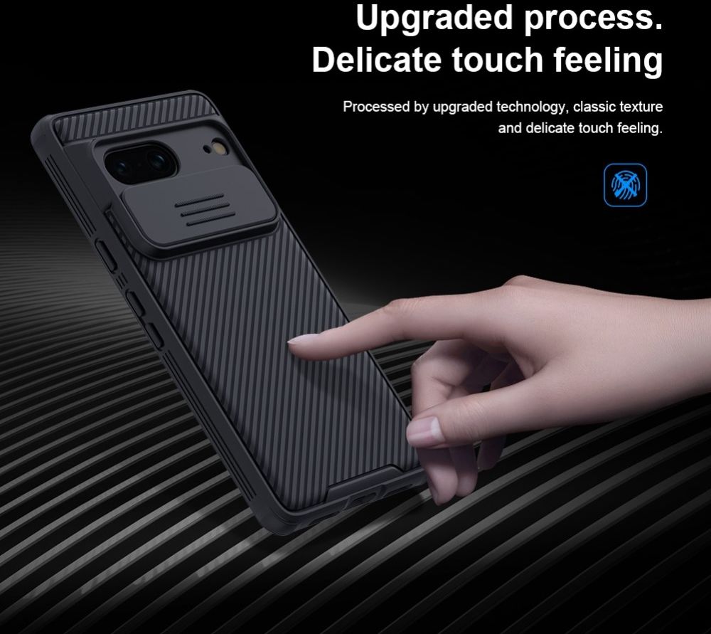 Nillkin CamShield Google Pixel 7 Hoesje met Camera Slider Zwart afbeelding 6