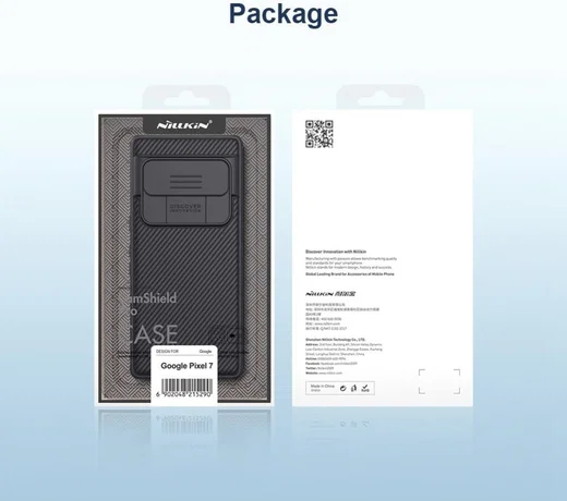 Nillkin CamShield Google Pixel 7 Hoesje met Camera Slider Zwart afbeelding 12