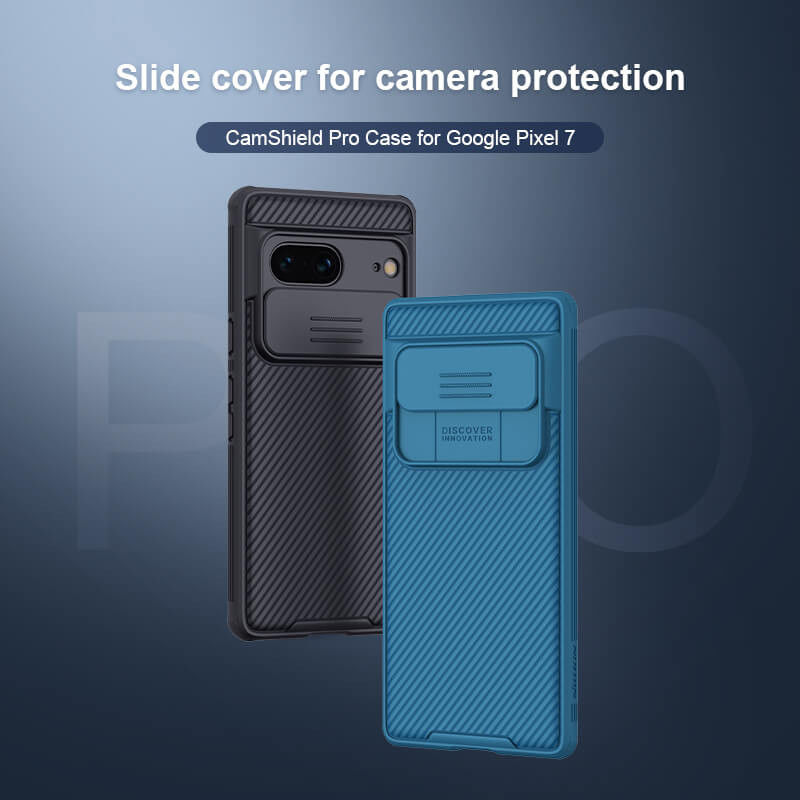Nillkin CamShield Google Pixel 7 Hoesje met Camera Slider Zwart afbeelding 7