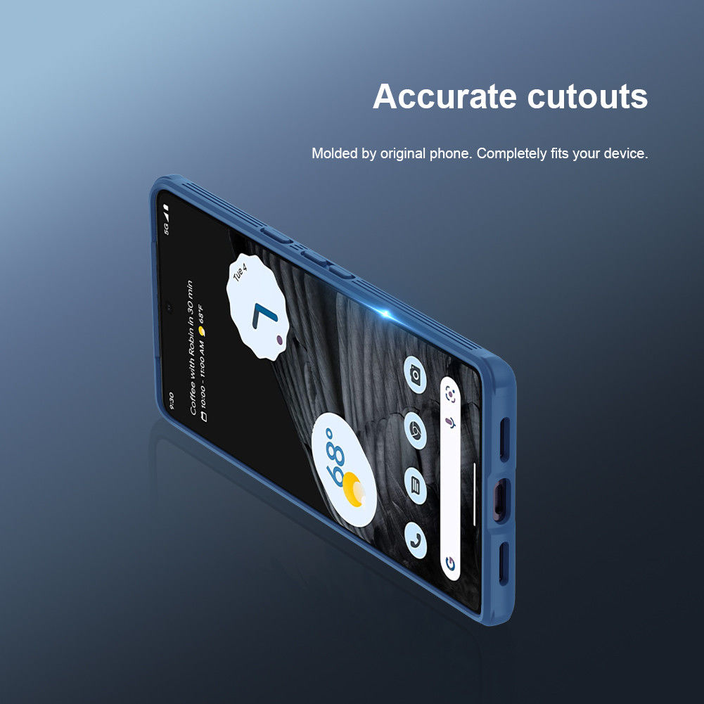 Nillkin CamShield Google Pixel 7 Pro Hoesje met Camera Slider Zwart afbeelding 10