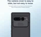 Nillkin CamShield Google Pixel 7 Pro Hoesje met Camera Slider Zwart afbeelding 14