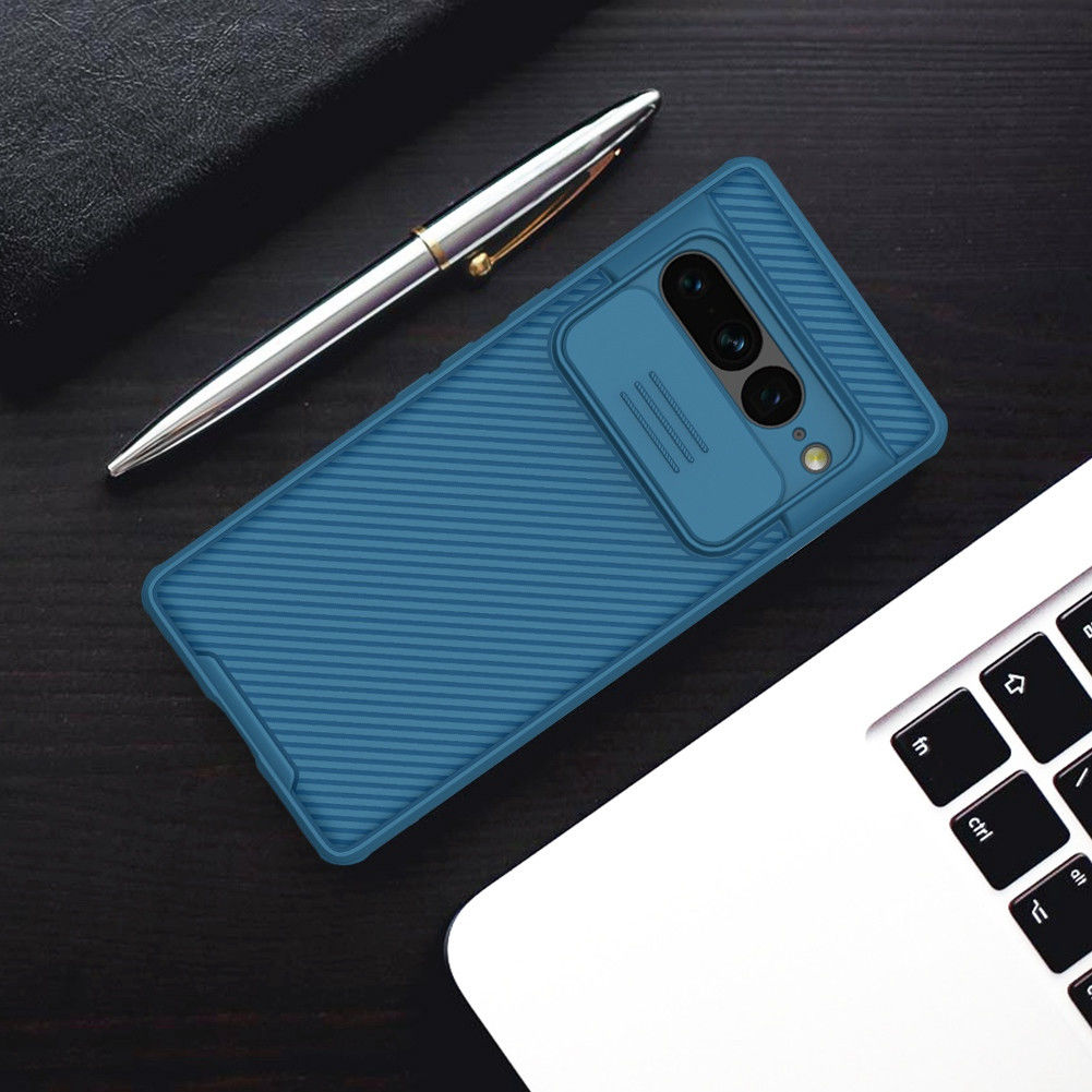 Nillkin CamShield Google Pixel 7 Pro Hoesje met Camera Slider Zwart afbeelding 18