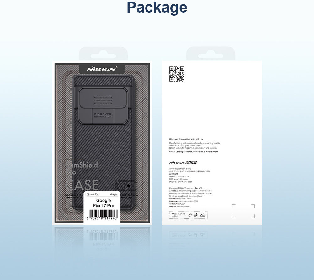 Nillkin CamShield Google Pixel 7 Pro Hoesje met Camera Slider Zwart afbeelding 19
