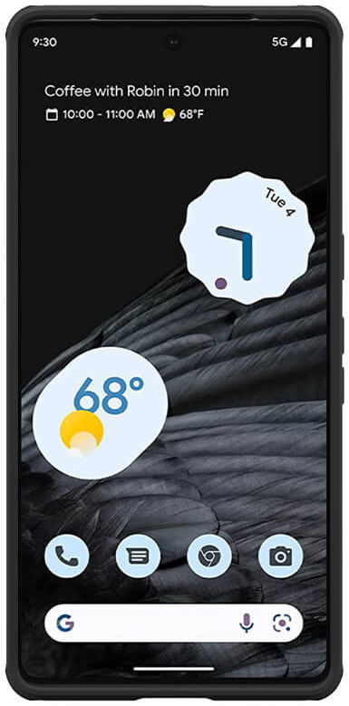 Nillkin CamShield Google Pixel 7 Pro Hoesje met Camera Slider Zwart afbeelding 2