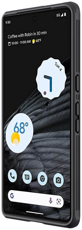 Nillkin CamShield Google Pixel 7 Pro Hoesje met Camera Slider Zwart afbeelding 4