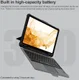 Nillkin Samsung Galaxy Tab S8+ / S7+ Hoes met Bluetooth Toetsenbord afbeelding 16