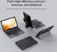 Nillkin Samsung Galaxy Tab S8+ / S7+ Hoes met Bluetooth Toetsenbord afbeelding 7