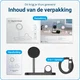 3 in 1 Draadloze MagSafe Oplader 15W iPhone/AirPods/Watch Zwart afbeelding 5