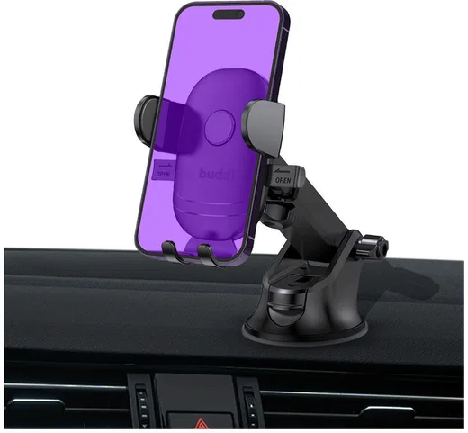 Buddi Way Universele Telefoonhouder Auto Dashboard/Raam met Zuignap afbeelding 13