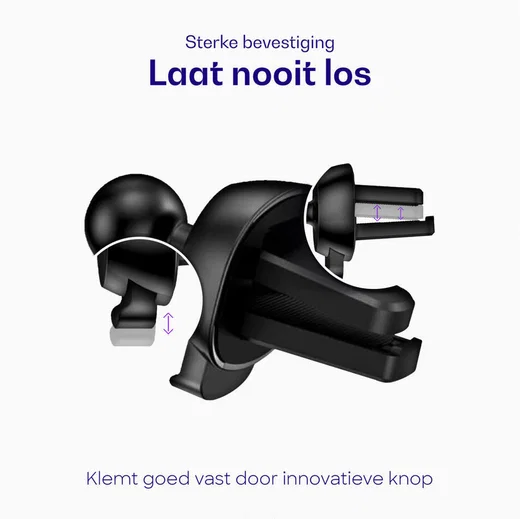 Buddi Way Universele Telefoonhouder Auto Ventilatierooster afbeelding 4