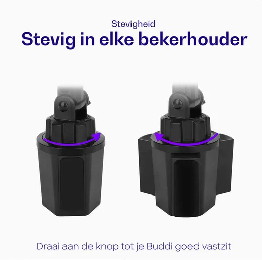 Buddi Way Universele Telefoonhouder Auto Bekerhouder afbeelding 5