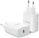 Duzonna T3 20W USB-C Snellader Power Delivery Adapter Fast Charge Wit afbeelding 2