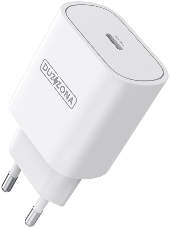 Duzonna T6 25W USB-C Snellader Power Delivery Adapter Fast Charge Wit afbeelding 1