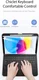 Dux Ducis Apple iPad 11 (2025) / 10.9 (2022) Hoes Bluetooth Toetsenbord Zwart afbeelding 4