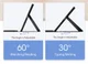 Dux Ducis Apple iPad 11 (2025) / 10.9 (2022) Hoes Bluetooth Toetsenbord Zwart afbeelding 8