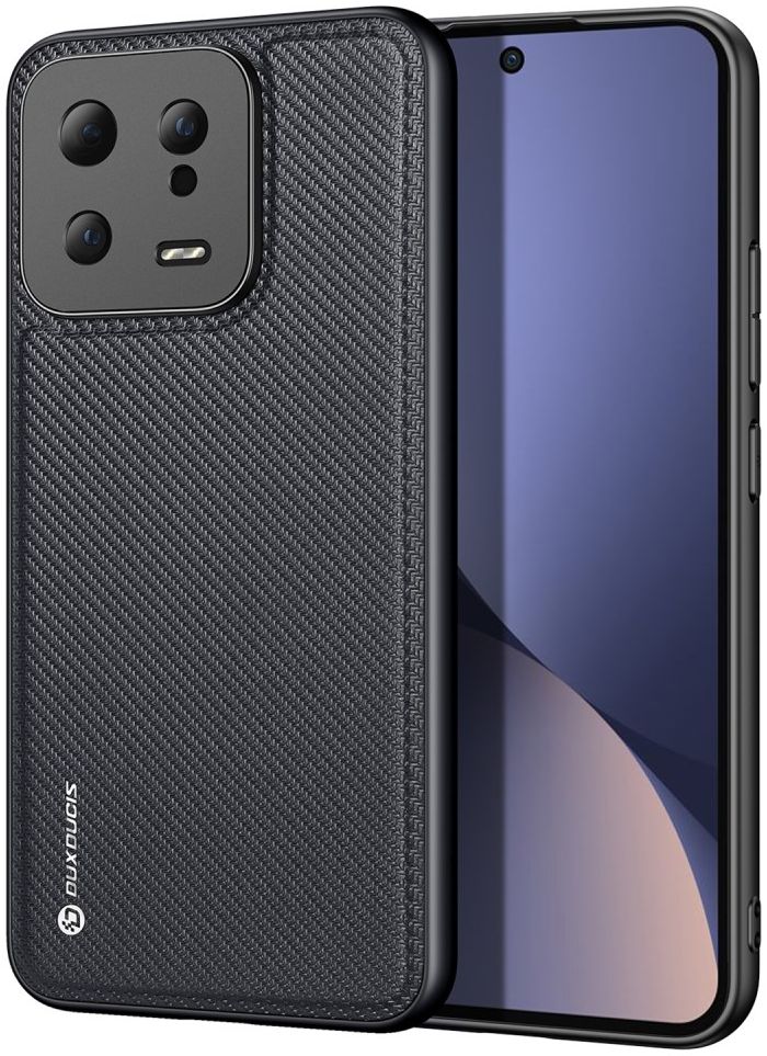 Dux Ducis Fino Xiaomi 13 Pro Hoesje Back Cover Zwart afbeelding 1