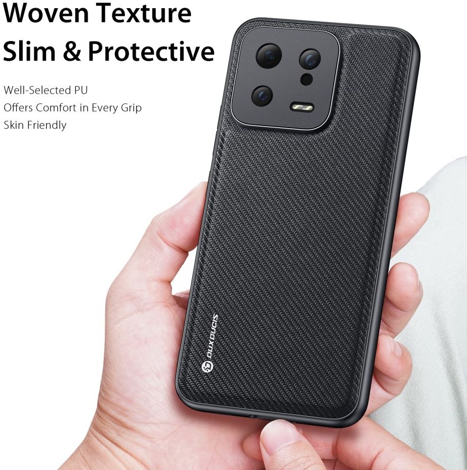 Dux Ducis Fino Xiaomi 13 Pro Hoesje Back Cover Zwart afbeelding 2