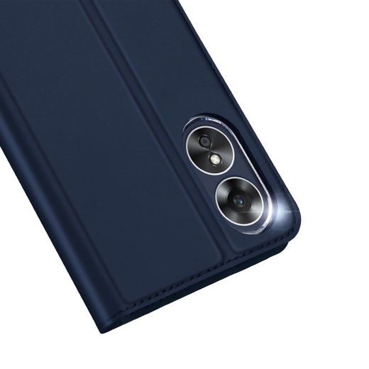 Dux Ducis Skin Pro Oppo A17 Hoesje Portemonnee Book Case Blauw afbeelding 10