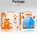 Dux Ducis Panda Apple iPad 11 (2025) / 10.9 (2022) Kinder Tablethoes Blauw afbeelding 17