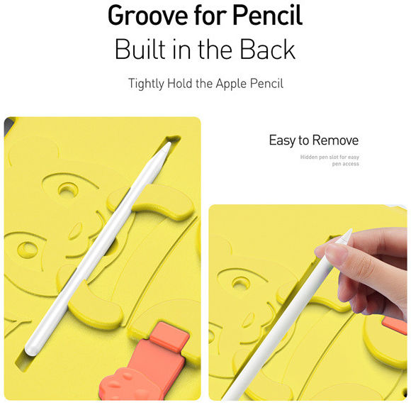 Dux Ducis Panda Apple iPad 11 (2025) / 10.9 (2022) Kinder Tablethoes Blauw afbeelding 5