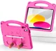 Dux Ducis Panda Apple iPad 11 (2025) / 10.9 (2022) Kinder Tablethoes Roze afbeelding 1
