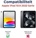 Dux Ducis Panda Apple iPad 10.9 (2022) Kinder Tablethoes Groen afbeelding 14